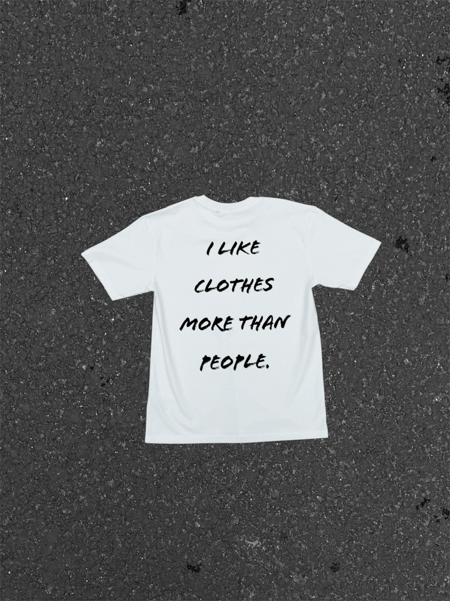 First drop WHITE TEE