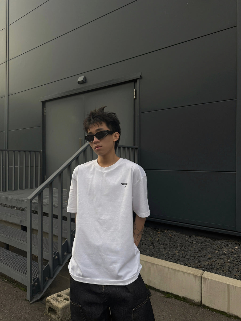 First drop WHITE TEE